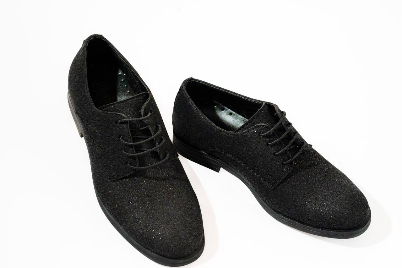 Erkek Çocuk Siyah Simli Klasik Ayakkabı