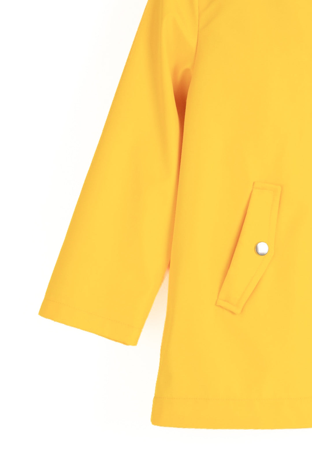 Çocuk Sarı Yağmurluk – Su Geçirmez Kapüşonlu Mont (2–10 Yaş)