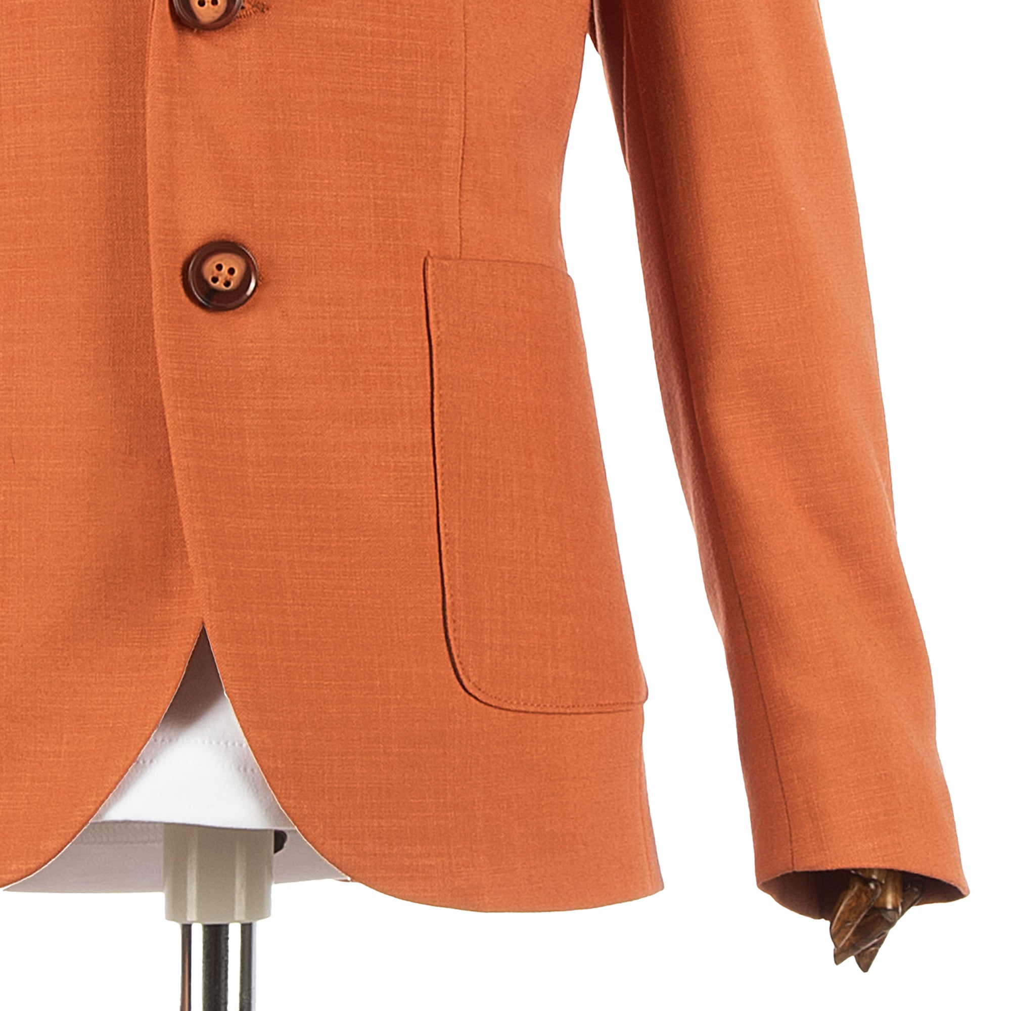 Kiremit Rengi Erkek Çocuk Takım Elbise 1-14 Yaş Keten Yazlık