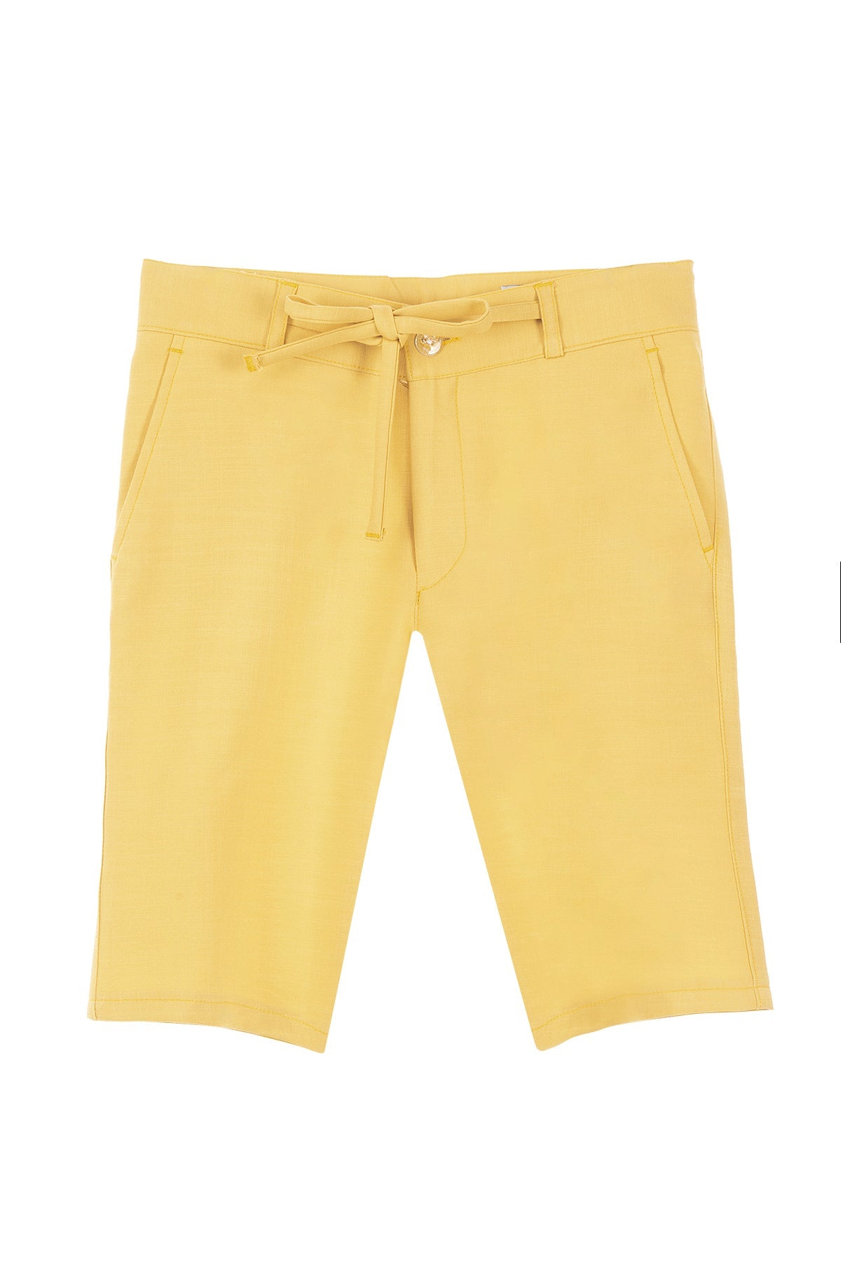 Sarı Keten Erkek Çocuk Takım Elbise | 1-14 Yaş Yazlık Şık Set (Kopya)