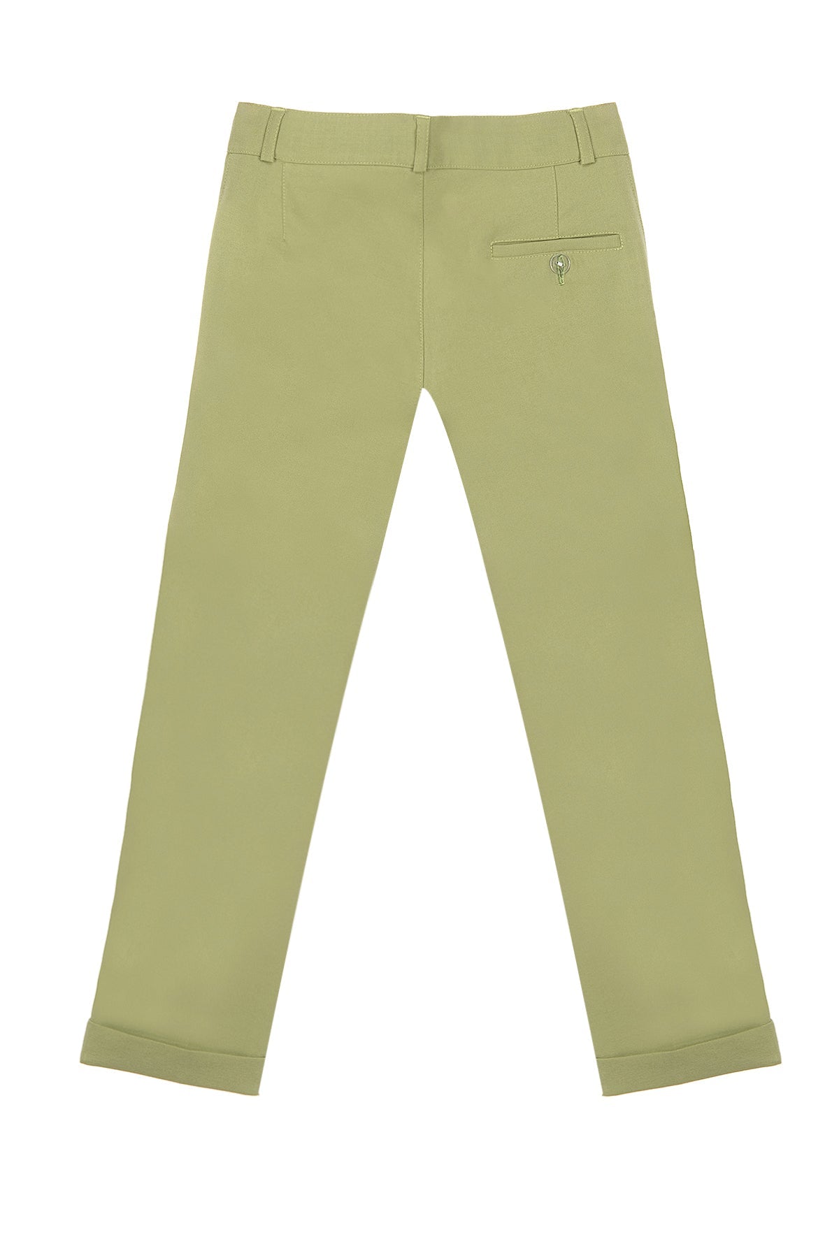 Yeşil Keten Çocuk Takım Elbise | 1-14 Yaş Erkek Yazlık Şık Set