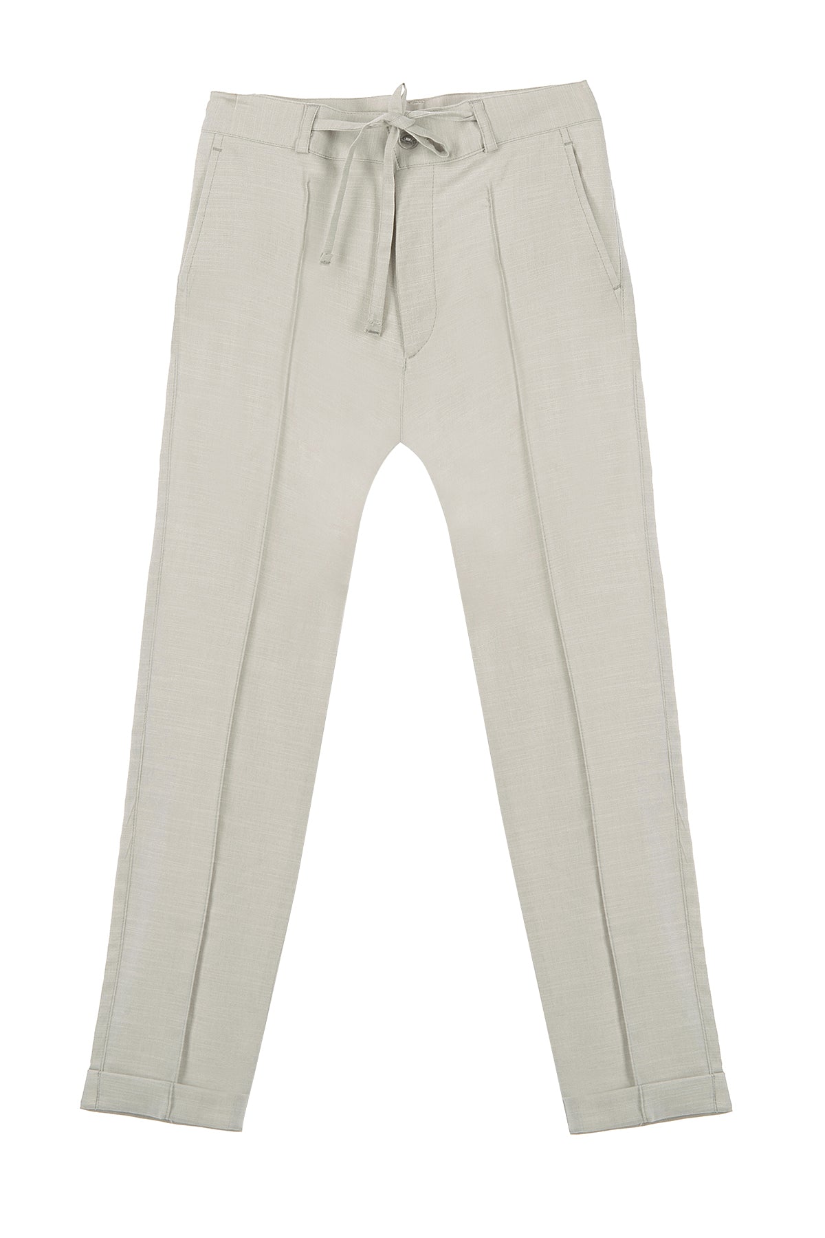 Açık Gri Keten Çocuk Takım Elbise | 1-14 Yaş Erkek Yazlık Set