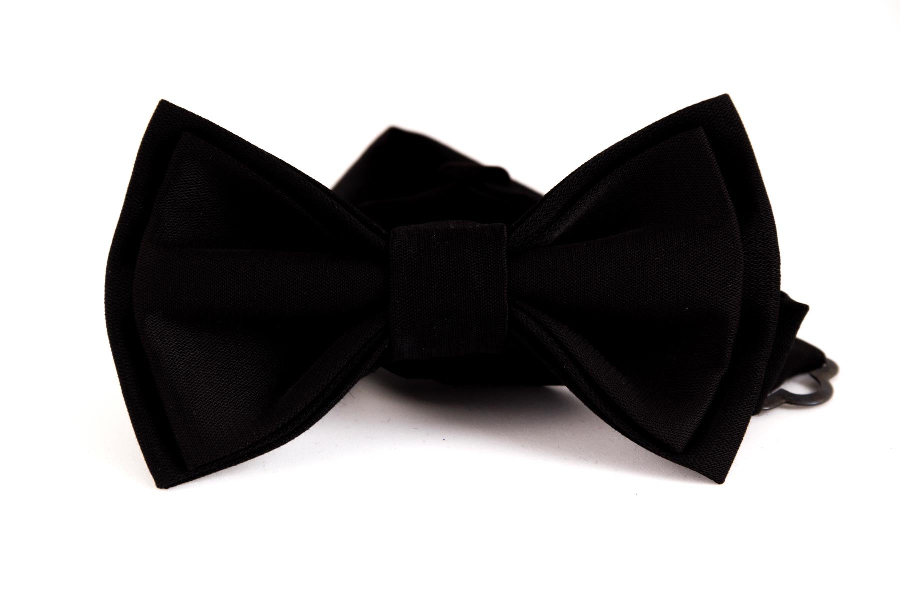 Siyah Keten Erkek Çocuk Papyon